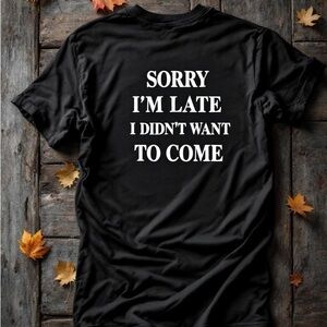 NWT MAP Black Graphic T-Shirt